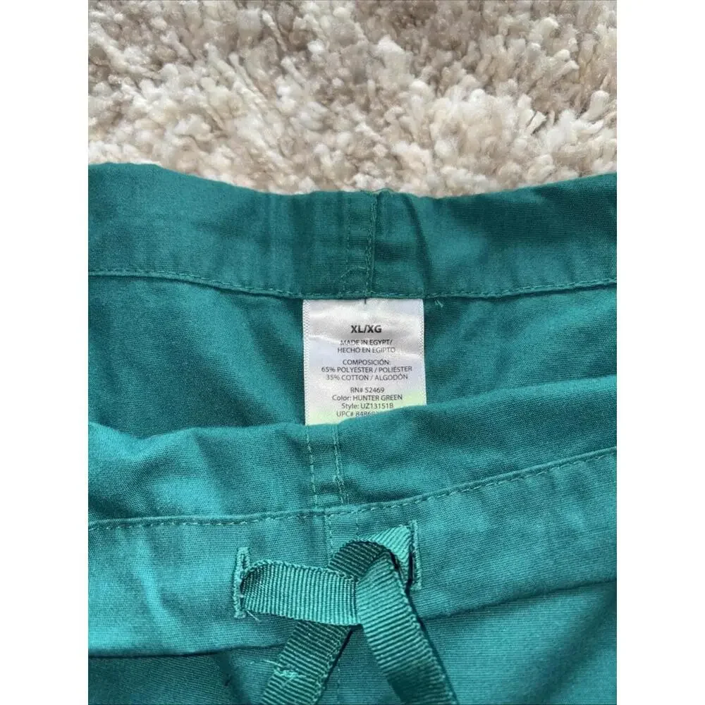 SB Scrubs Women's SIZE XL GREEN Drawstring  Pants Waist‎ - Picture 2 of 4